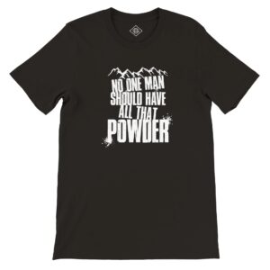 No One Man Snowboard T-shirt