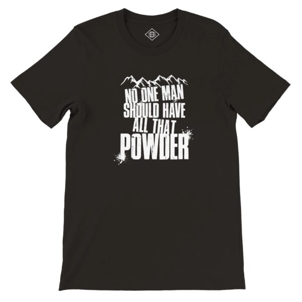 No One Man Snowboard T-shirt