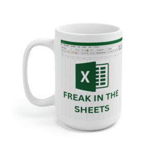 Personalised Freak in the Sheets Mug - Funny and Unique Gift for Work Colleagues