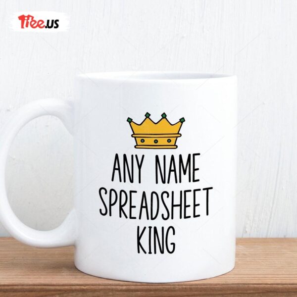 Personalised Freak in the Sheets Mug - Perfect Colleague Gift for Work Spreadsheet Kings