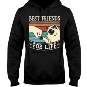 Playful Gift Shirt for Cat Lovers - Best Friends For Life