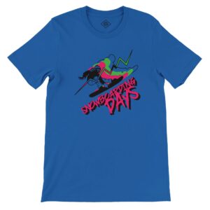 Retro Snowboarding T-shirt