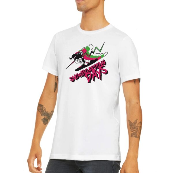 Retro Snowboarding T-shirt
