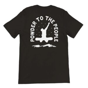 Rider "Powder to the People" Tee