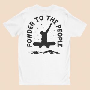 Rider "Powder to the People" Tee