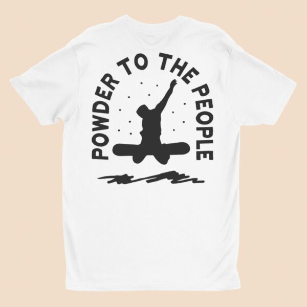 Rider "Powder to the People" Tee