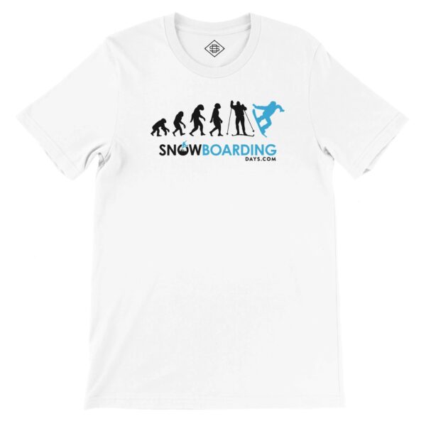 The Evolution of Snowboarding Days Tee