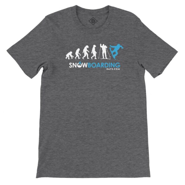The Evolution of Snowboarding Days Tee
